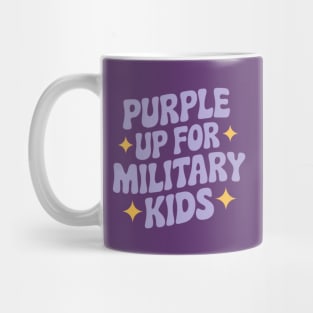Purple Up For Military Kids Mug